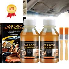 Headliner Repair Glue 100ml, Car Roof Liner Quick Adhesive Yellow