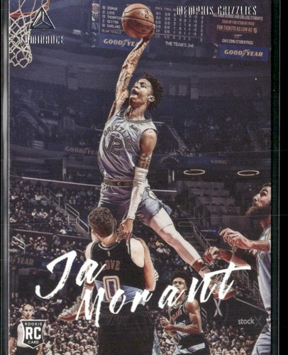 JA Morant [Blue] #165 2019 Panini Chronicles card