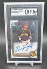 2022 Bowman Chrome - Prospect Autographs Rosman Verdugo #CPA-RV (AU, RC)