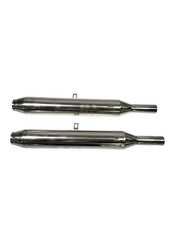 Auspuff Endtöpfe Schalldämpfer Zigarren Edelstahl K750 Dnepr CJ750 Ural M72