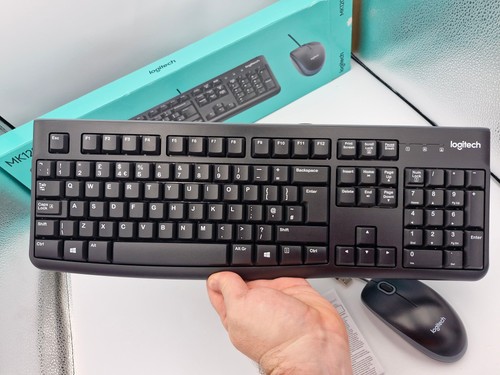Logitech MK120 Keyboard Mouse Combo USB Wired Plug-and-Play UK Layout - Picture 16 of 22