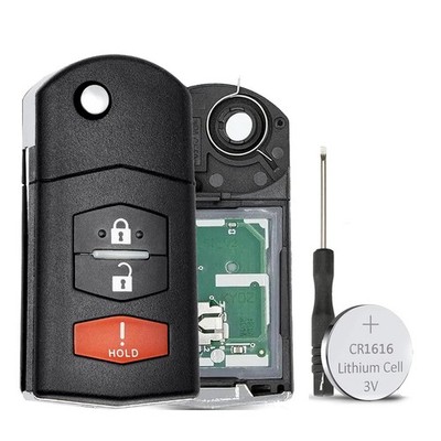 Key Fob Replacement for Mazda CX-7 CX-9 Mazda 2 3 5 Accessory BGBX1T478SKE125-01