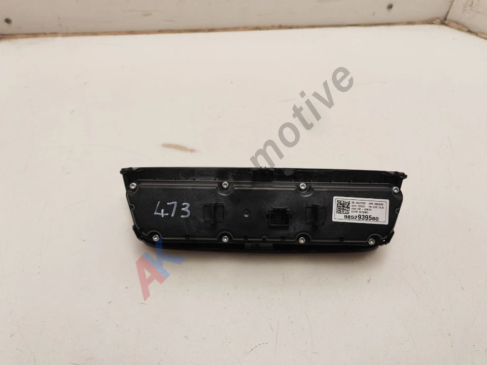 Vauxhall Corsa F 19-24 Heater AC Climate Control Switch Panel 9852939580 - Image 4 of 4