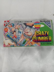 Nichibutsu Crazy Climber Famicom Game NBF-CY Retro Action Used