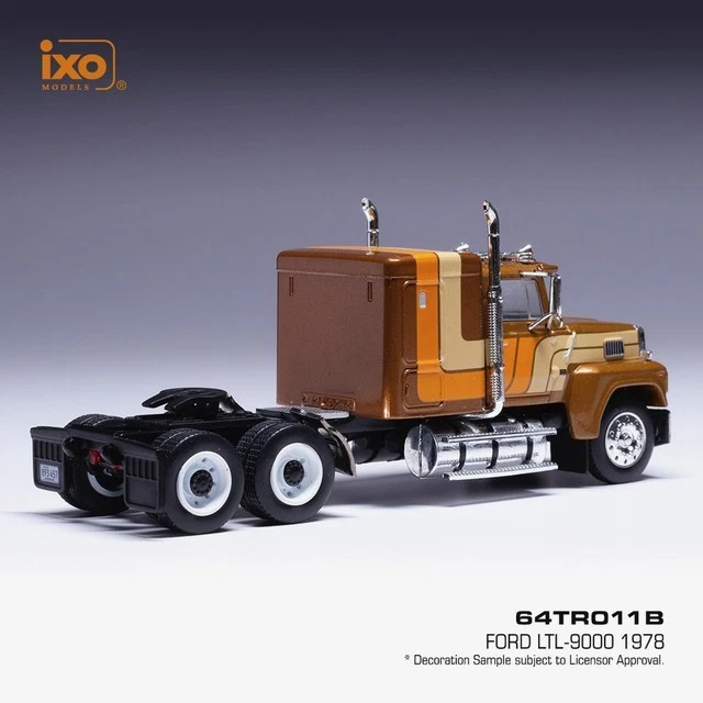 IXO 1978 Ford LTL-9000 Brown Tractor Truck  1/64 - Image 2 of 3