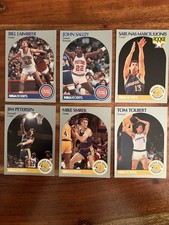 1990-91 NBA Hoops CARDS 108, 110, 115, 117, 119, 121 Lot Rookie