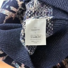 Dior Oblique Rainbow Wool Knit Sweater Size L 100cm