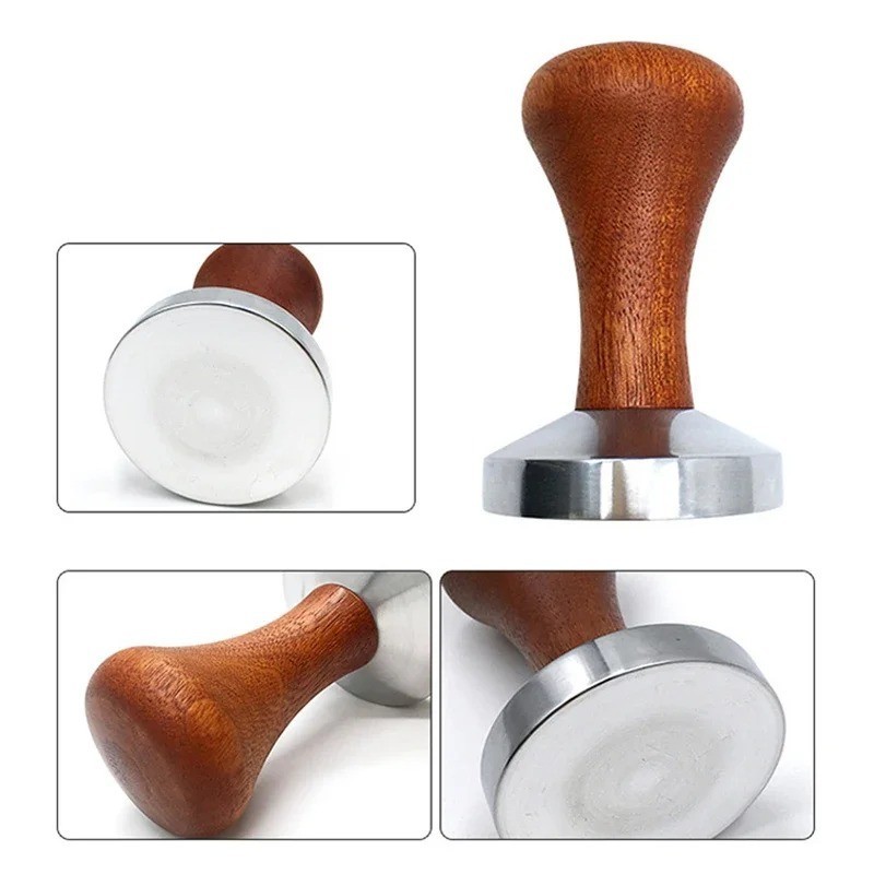 Espresso Coffee Tamper Press Tool Stainless Steel Barista Espresso Presser