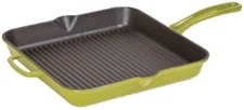 Hecha 11" Lime Green Square Grill Pan
