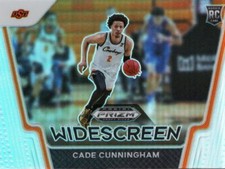 2021-22 Panini Prizm Draft Picks Cade Cunningham RC Rookie Widescreen Silver #1