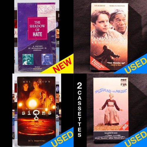 Box of new and used VHS tapes - Picture 9 of 12