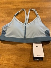 Nike Dri-FIT Indy Women's Light-Support Padded Sports Bra Light Blue CZ4456 442