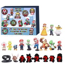 Super Mario Christmas Advent Calendar 24 Days Including Mystery Figures