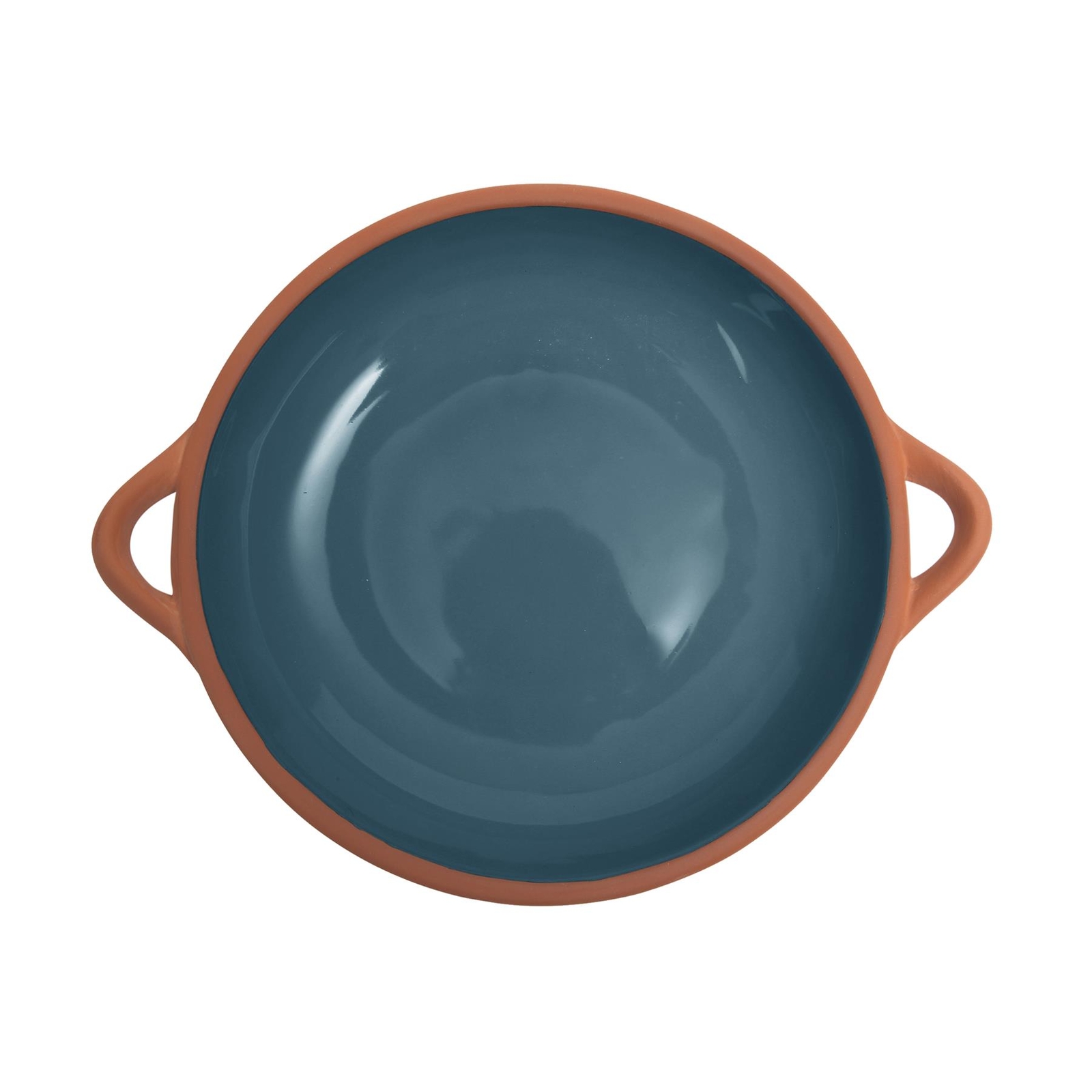 Dexam Sintra Terracotta Large Tapas Dish - Ink Blue