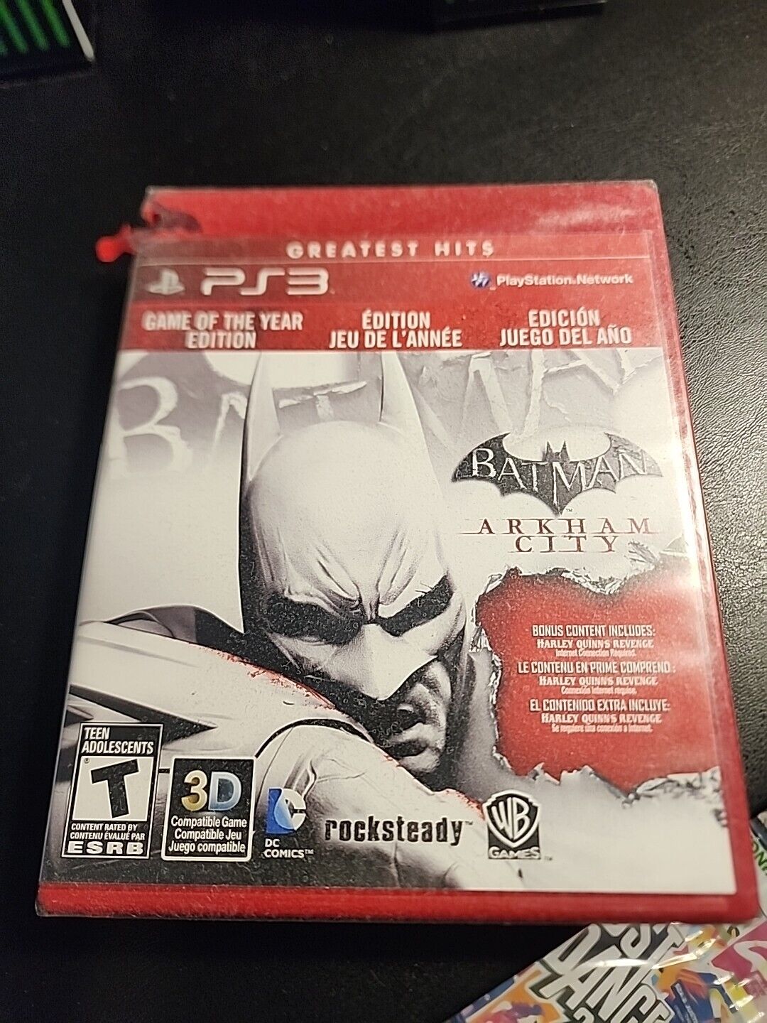 JOGO PARA PLAYSTATION 3 PS3 BATMAN ARKHAM CITY EDIÇÃO JOGO DO ANO ORIGINAL  PERFEITO ESTADO - Videogames - Botafogo, Rio de Janeiro 1222131596