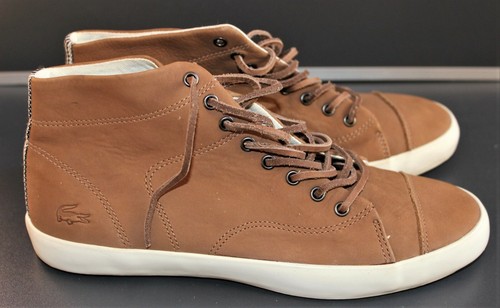 LACOSTE GIRL TEENS FAUX LEATHER SHOES 
