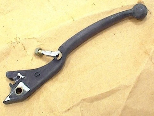 1980 SUZUKI GS1000 GS1000L GS 1000 L HANDLEBAR FRONT BRAKE LEVER & CHROME BOLT - Picture 2 of 2