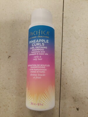 Pacifica Pineapple Curls Curl Defining Shampoo 12 fl oz 100% Vegan New