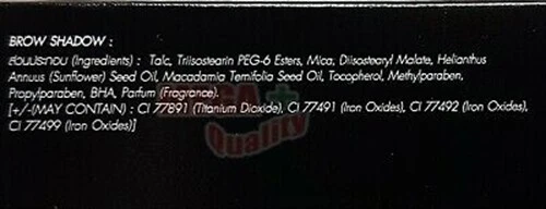 5 x Mistine 3D Browns Secret Brow Pencil, Shadow, Mascara Dark Brown - Image 4 of 4