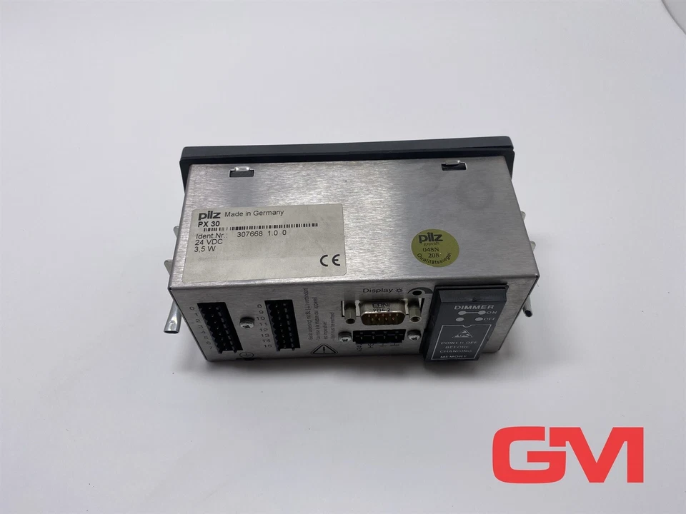 Pilz Anzeige PX 30 text display panel unit 307668 24VDC 3,5W RS232 Version 1.0 - Bild 3 von 4
