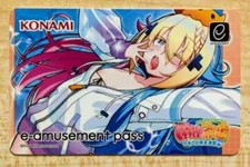 SHIPS FROM USA Konami e-AMUSEMENT PASS Card Mahjong Fight Girl Amusement IC