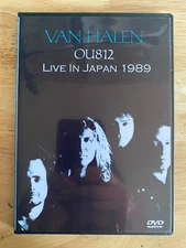 Van Halen - OU812 Live in Japan 1989 DVD Eddie Alex Sammy Hagar