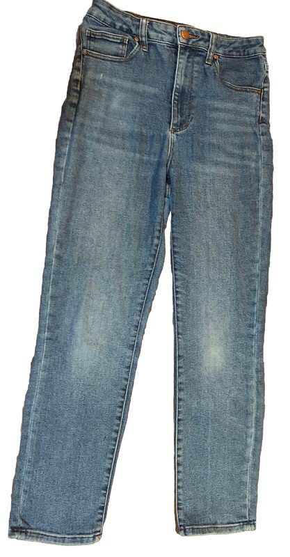 Just Fab Jeans Women's Size 27 Denim Pants High Waisted Rise Stretch JUSTFAB