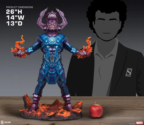 Sideshow 400361 Galactus Maqueta Resina Estatua Figura Coleccionable H26"