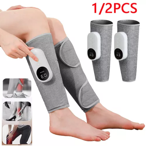 3 Modes Leg Massager Cordless Calf Air Compression Massager W/ Heat Pain Relief - Picture 2 of 25