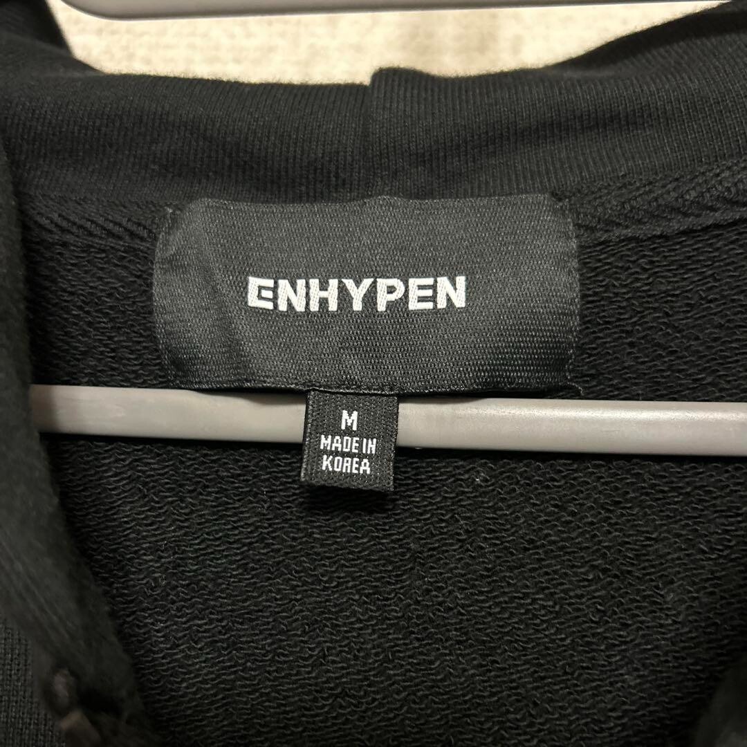 ENHYPEN World Tour MANIFESTO Zip-Up Hoodie M Size With Photo Card