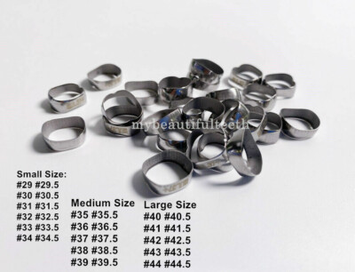 Dental 1st Molar Plain Band Orthodontic Clean Bands Without Accessories Tubes