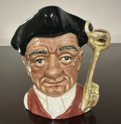 Royal Doulton Character Jugs From Williamsburg Gaoler the Jailer 2.75  Mini