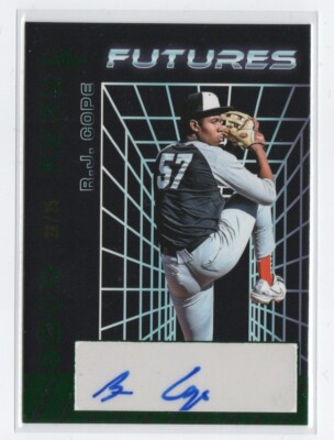 2024 Leaf Futures R.J. Cope Vanderbilt Commodores Baseball Green Auto /25