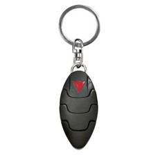 DAINESE LOBSTER BLACK RED LOGO BACK PROTECTOR KEYCHAIN