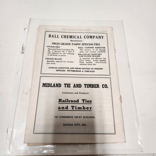 VTG The Santa Fe Magazine Atchison Topeka Employee ATSF May 1939 Incomplete BH - 第 3/3 張圖片