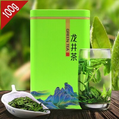 HelloYoung 5A West Lake Longjing Green Tea 100g Natural Energy Tea