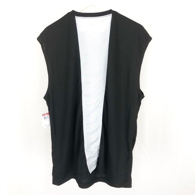 2421002 Athletech Men's NWT Large Black Shirt Vented Sleeveless | eBay