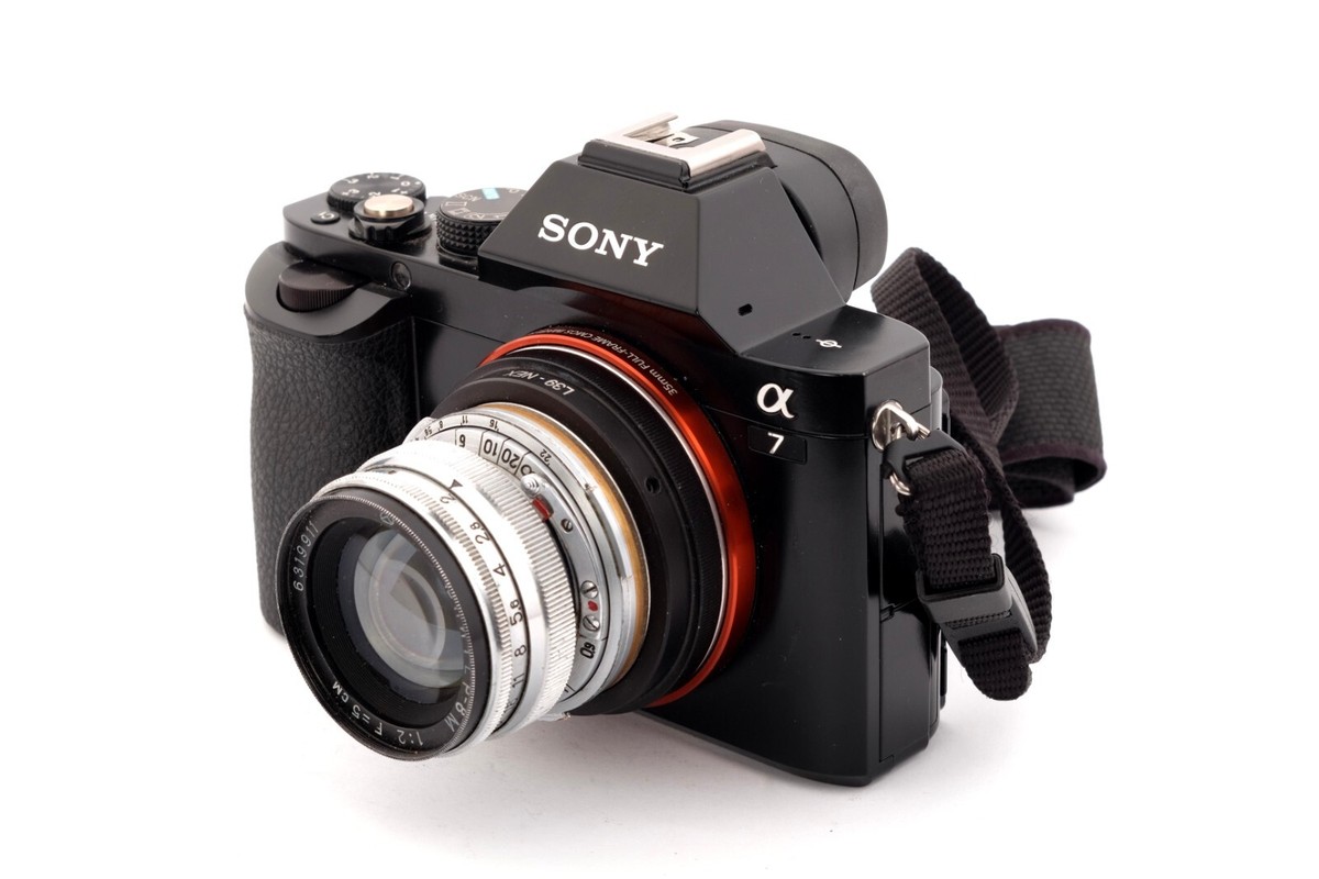 Contax KIEV RF to Sony E adapter with focusing part GIFT: Jupiter
