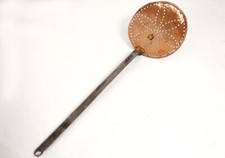 Paletta Setaccio IN Rame Ferro Battuto Antico French Rame Kitchen XVIII