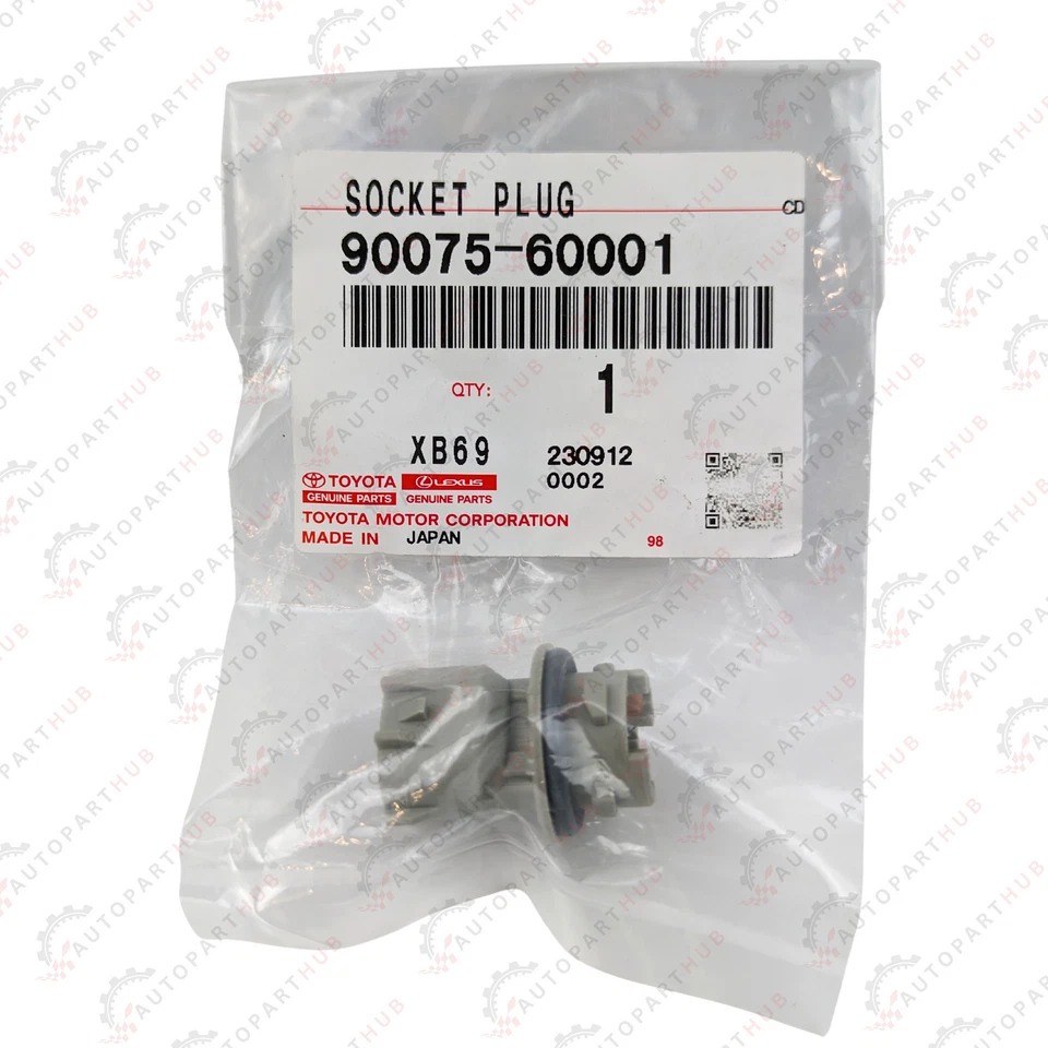 Enchufe de lámpara de señal de giro genuino Toyota Tundra Tacoma RX350 LS400 lámpara de respaldo Foto 2 de 4