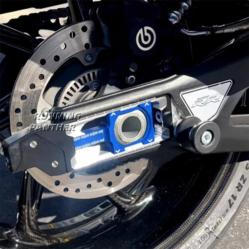 For BMW M/S1000R XR RR Motorcycle Wheel Axle Blocks Chain Adjusters Tensioners Foto 3 de 4