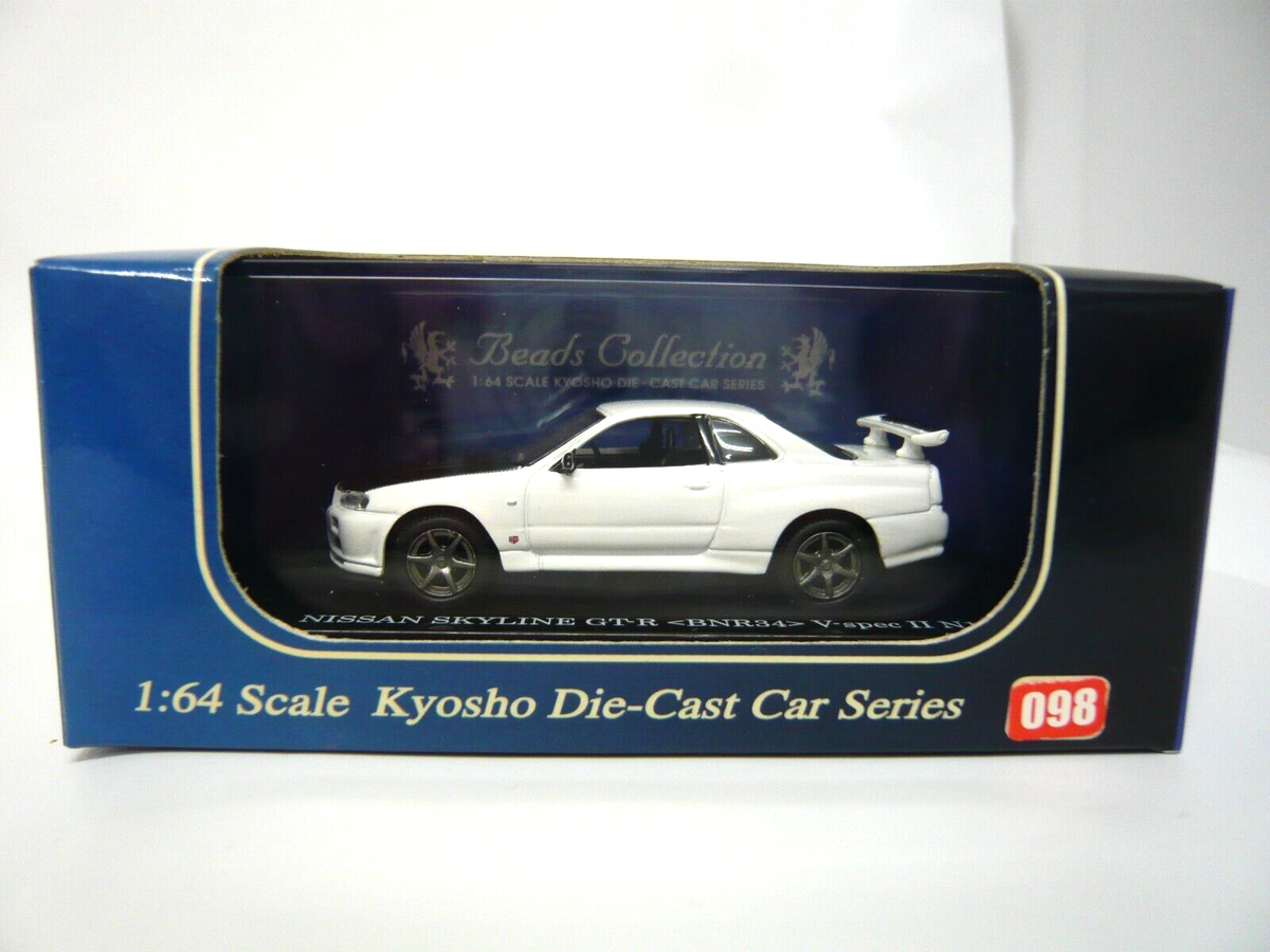 K-21-6 NISSAN SKYLINE GT-R (BNR34) V-spec Ⅱ N1 KYOSHO 1：64