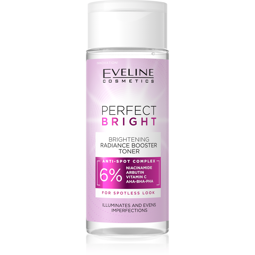 Eveline Cosmetics Perfect Bright Radiance Booster Toner Clarifying Toner 150 Ml - Image 2