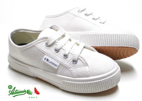 Scarpe sportive economiche tela bianca gomma modello TENNIS RECITE SAGGI |  eBay