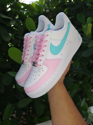 nike turquoise and pink