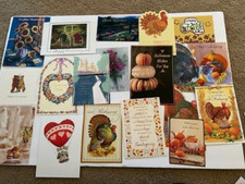 Lot of Greeting Card Fronts Various 43 Birthday Anniversary Crafts Junk Journal