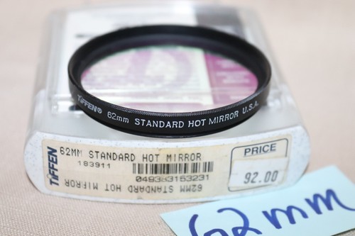 Store Demo TIFFEN 62mm Standard Hot Mirror FILTER 62mm Dichronic HOT MIRROR,Nice - 第 1/15 張圖片