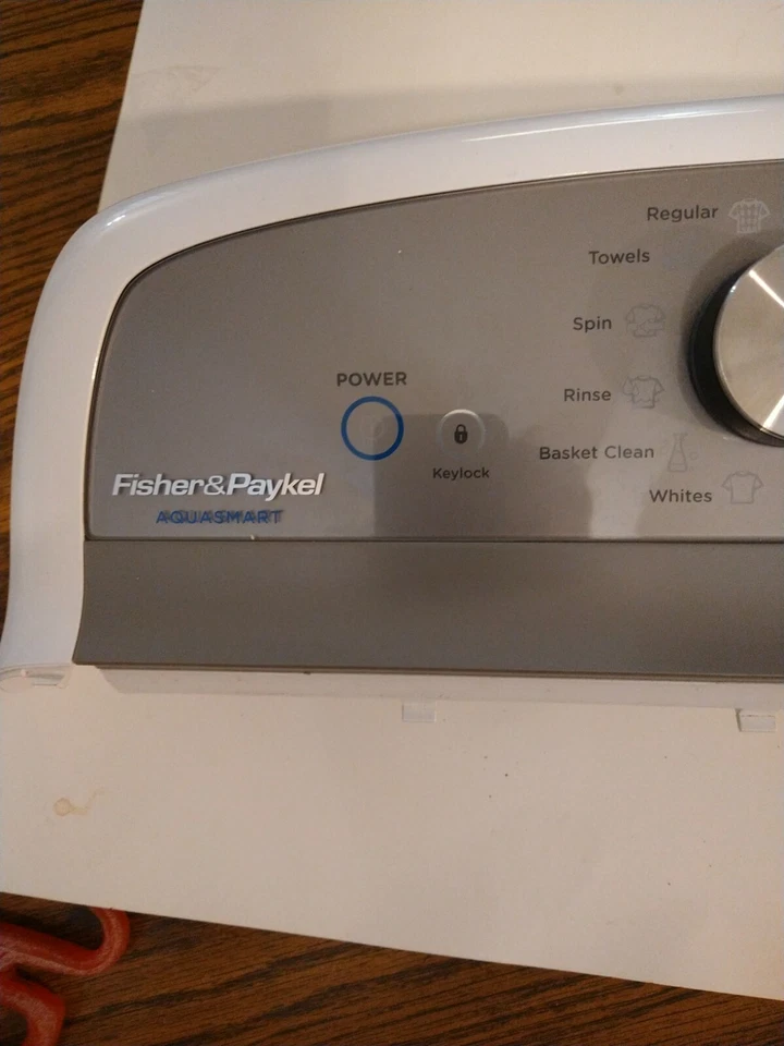 PANEL DE CONTROL Y TABLERO DE LAVADORA FISHER PAYKEL (modelo # WL4027P1) # 421982/424064 Foto 3 de 4