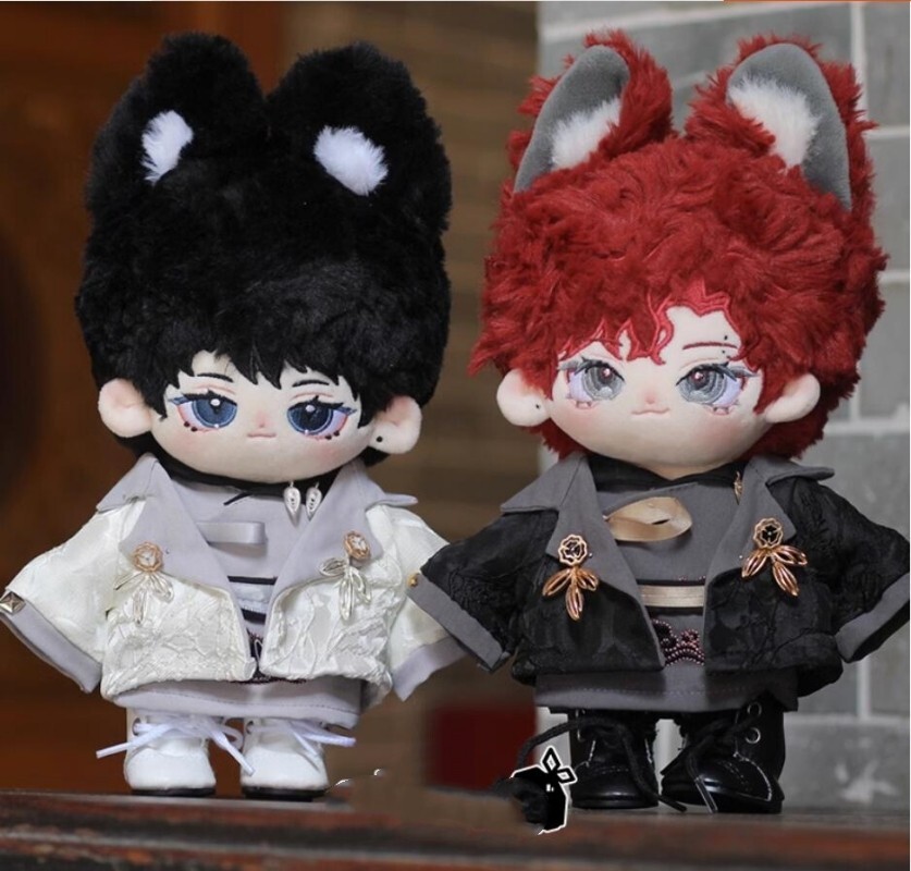 Chinese Style 暗翎 Plush 20cm Doll Clothes Outfit Cute Toy