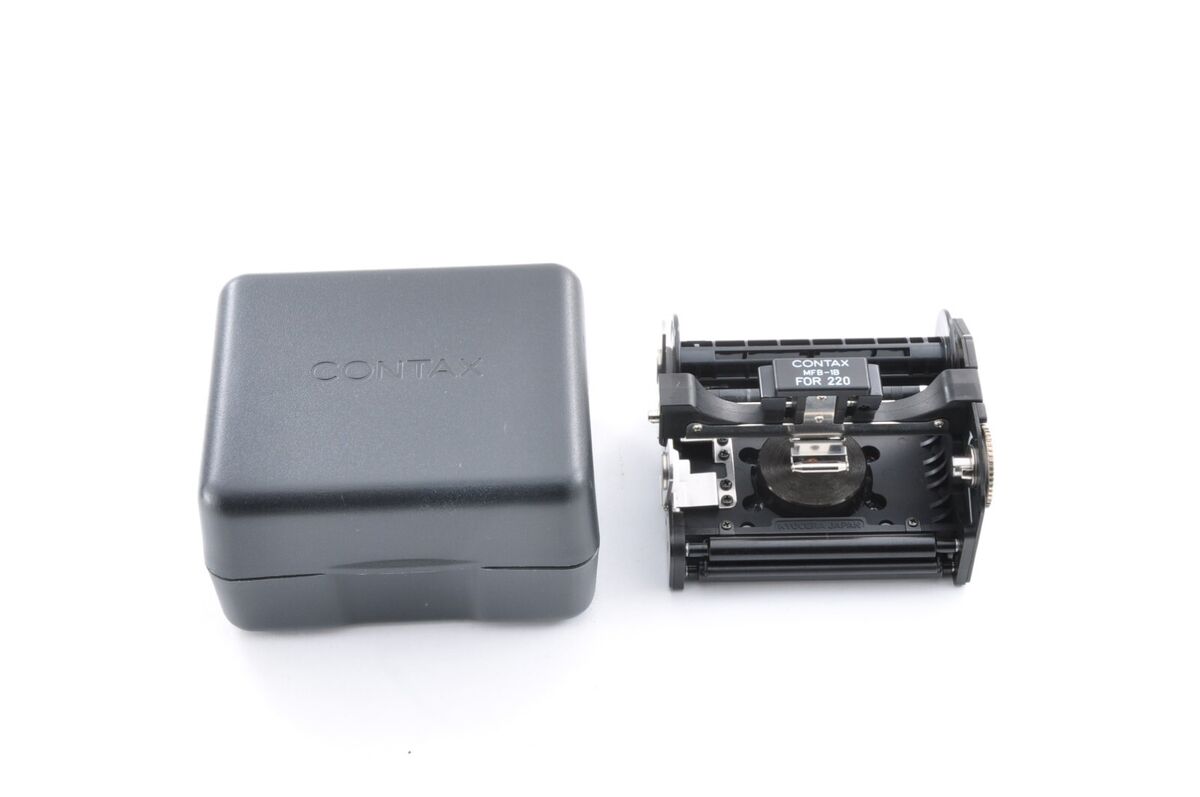 CONTAX MFB-1B 220 For 645 Vacuum Film Insert From Japan CONTAX MFB-1B 220 For 645 Vacuum Film Insert From Japan